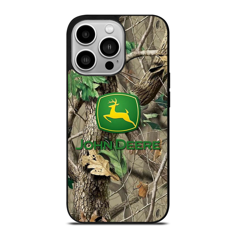 JOHN DEERE TRACTOR LOGO CAMO ICON iPhone 14 Pro Case Cover