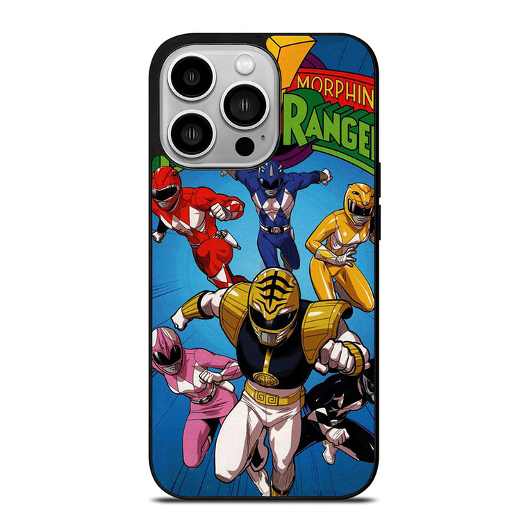 MIGHTY MORPHIN POWER RANGERS CARTOON iPhone 14 Pro Case Cover