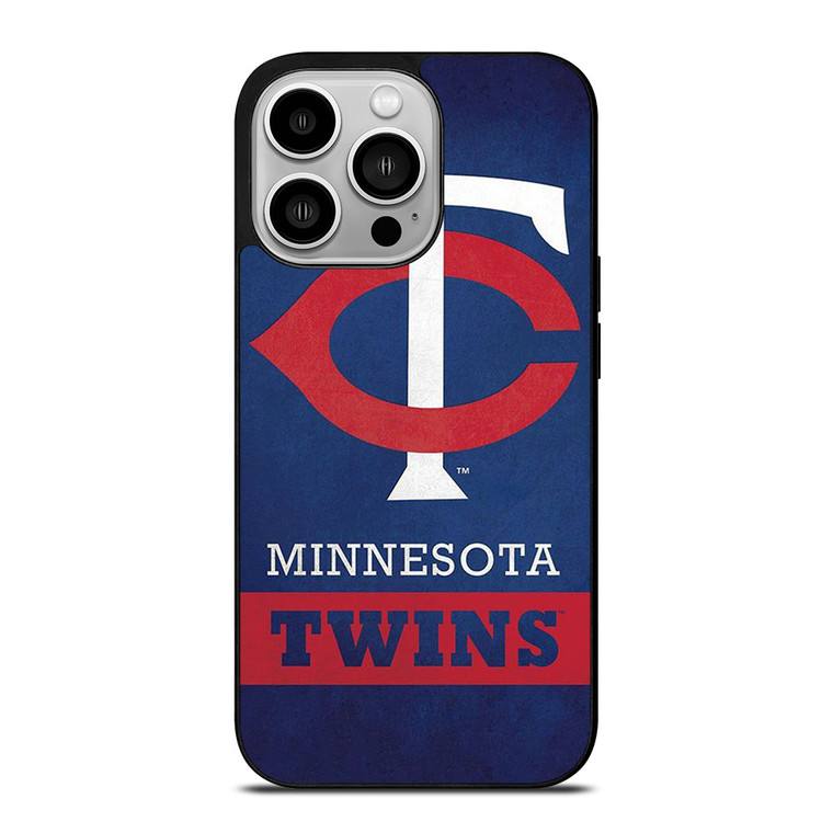 MINNESOTA TWINS LOGO BASEBALL MLB TEAM iPhone 14 Pro Case Cover