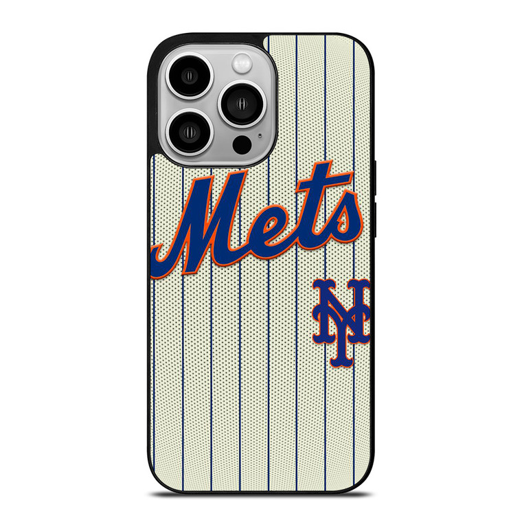 NEW YORK METS BASEBALL TEAM LOGO ICON iPhone 14 Pro Case Cover