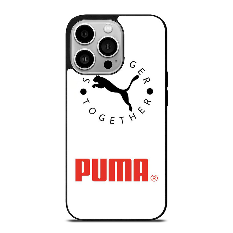 PUMA STRONGER TOGETHER iPhone 14 Pro Case Cover