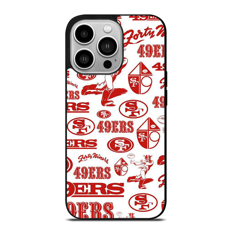 SAN FRANCISCO 49ERS LOGO FORTY NINERS FOOTBALL iPhone 14 Pro Case Cover