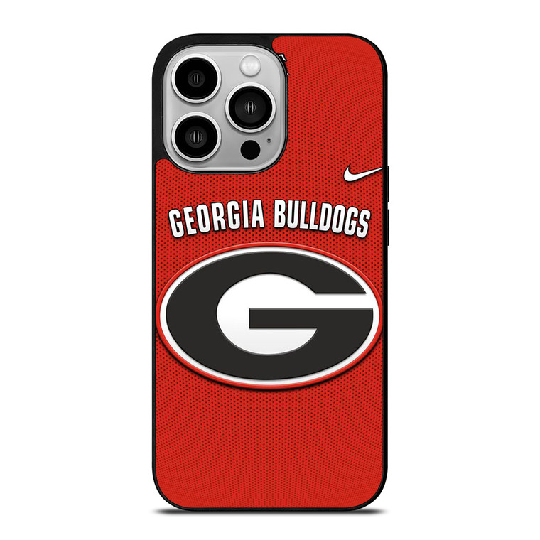 UGA UNIVERSITY OF GEORGIA BULLDOGS LOGO NIKE iPhone 14 Pro Case Cover