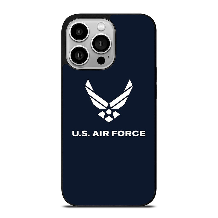UNITED STATES US AIR FORCE LOGO iPhone 14 Pro Case Cover