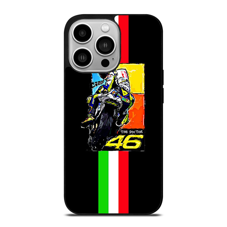 VALENTINO ROSSI THE DOCTOR 46 ITALY iPhone 14 Pro Case Cover