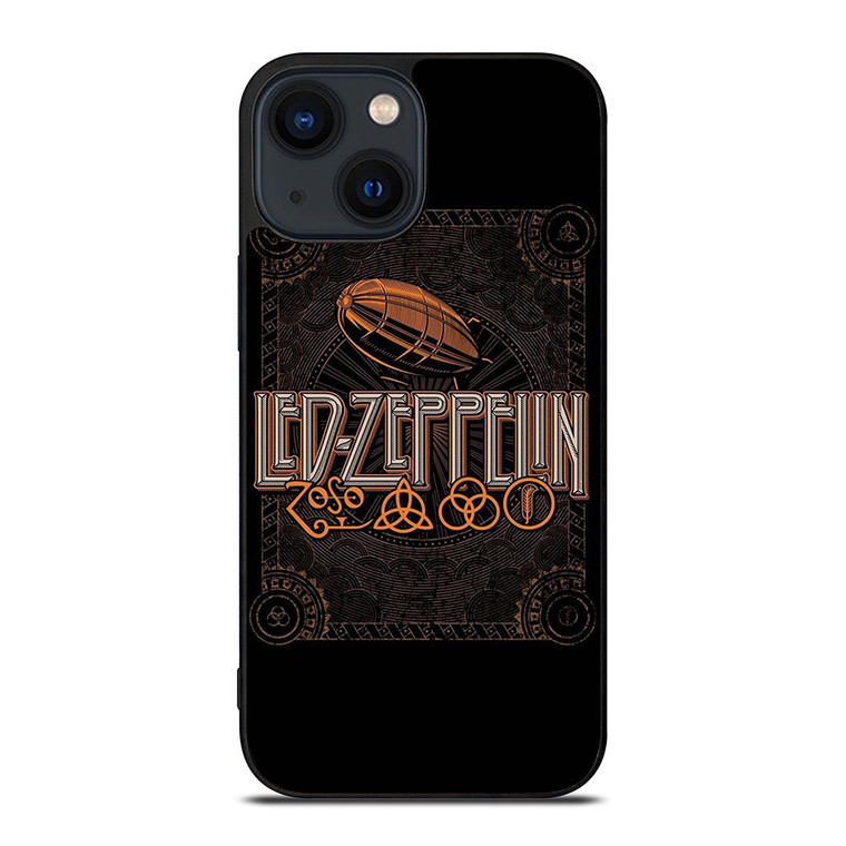 LED ZEPPELIN BAND LOGO MOTHERSHIP ICON ART iPhone 14 Plus Case Cover