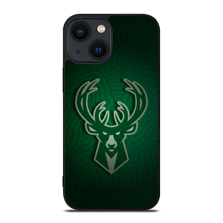 MILWAUKEE BUCKS LOGO BASEBALL TEAM ICON iPhone 14 Plus Case Cover