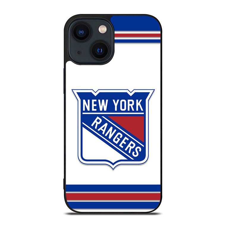 NEW YORK RANGERS ICON HOCKEY TEAM LOGO iPhone 14 Plus Case Cover