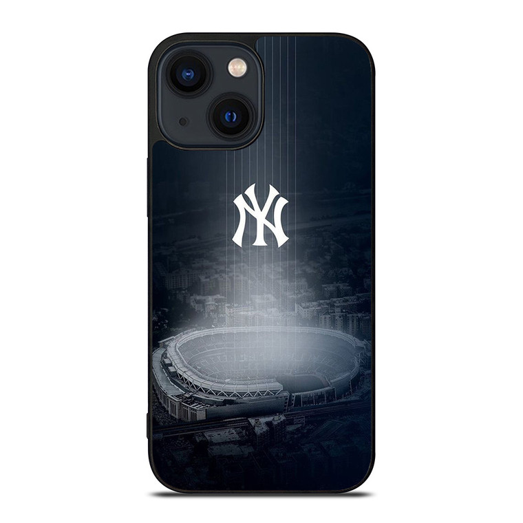 NEW YORK YANKEES LOGO BASEBALL STADIUM iPhone 14 Plus Case Cover
