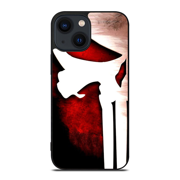 THE PUNISHER LOGO RED MARVEL iPhone 14 Plus Case Cover