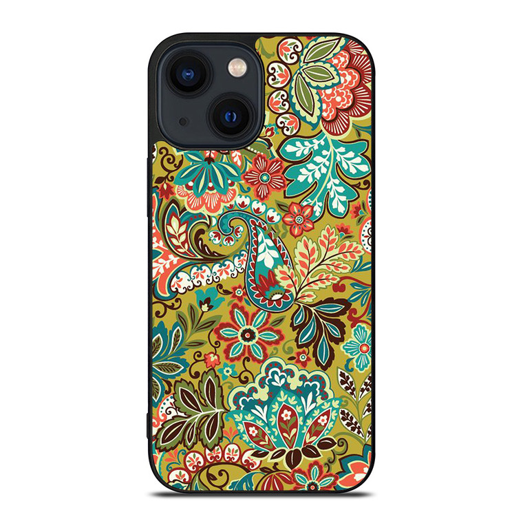 VERA BRADLEY FLOWER PATTERN iPhone 14 Plus Case Cover