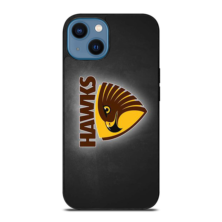 HAWTHORN HAWKS FOOTBALL CLUB LOGO AUSTRALIA iPhone 14 Case Cover