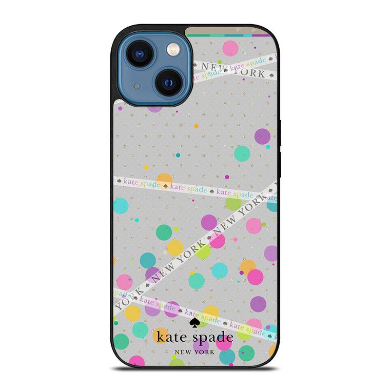 KATE SPADE NEW YORK THE POLKADOTS iPhone 14 Case Cover