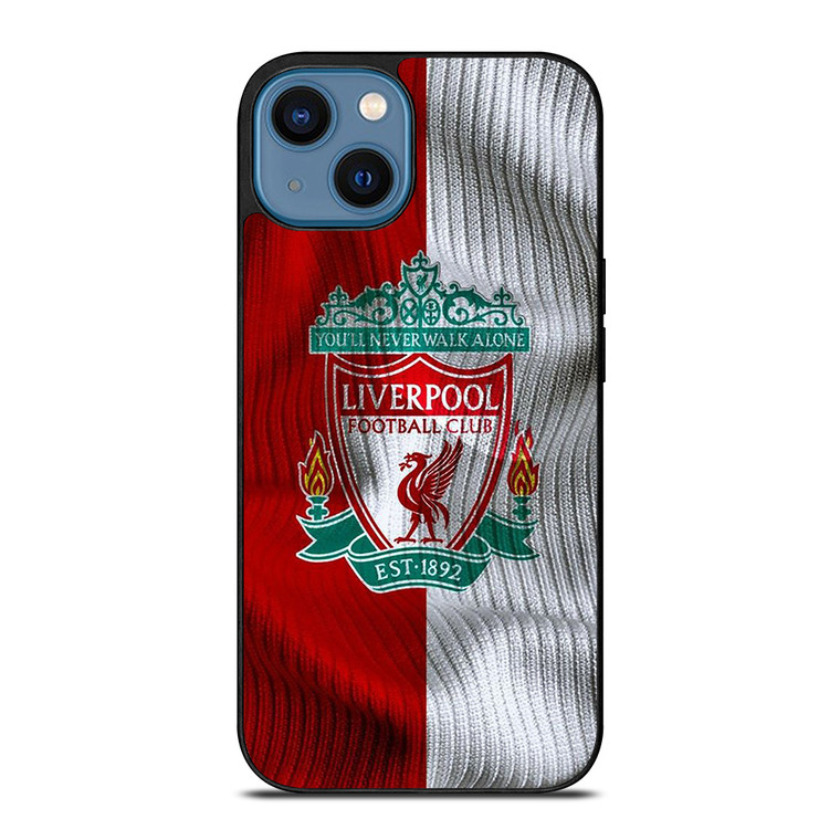 LIVERPOOL FC ENGLAND FOOTBALL CLUB iPhone 14 Case Cover