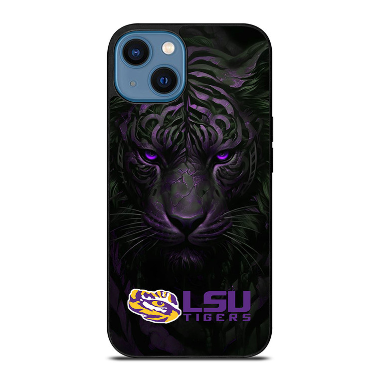LSU TIGERS LOGO UNIVERSITY FOOTBALL TEAM ICON iPhone 14 Case Cover