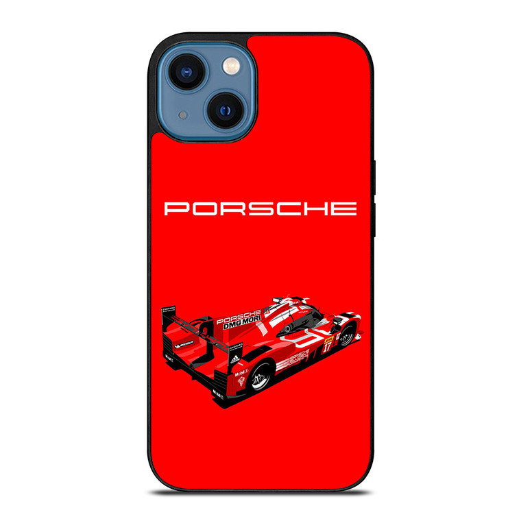PORSCHE CAR 919 LOGO iPhone 14 Case Cover