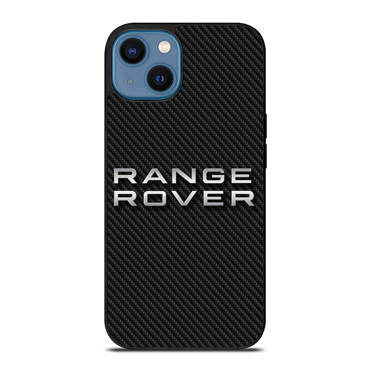 RANGE ROVER LAND ROVER LOGO CARBON iPhone 14 Case Cover