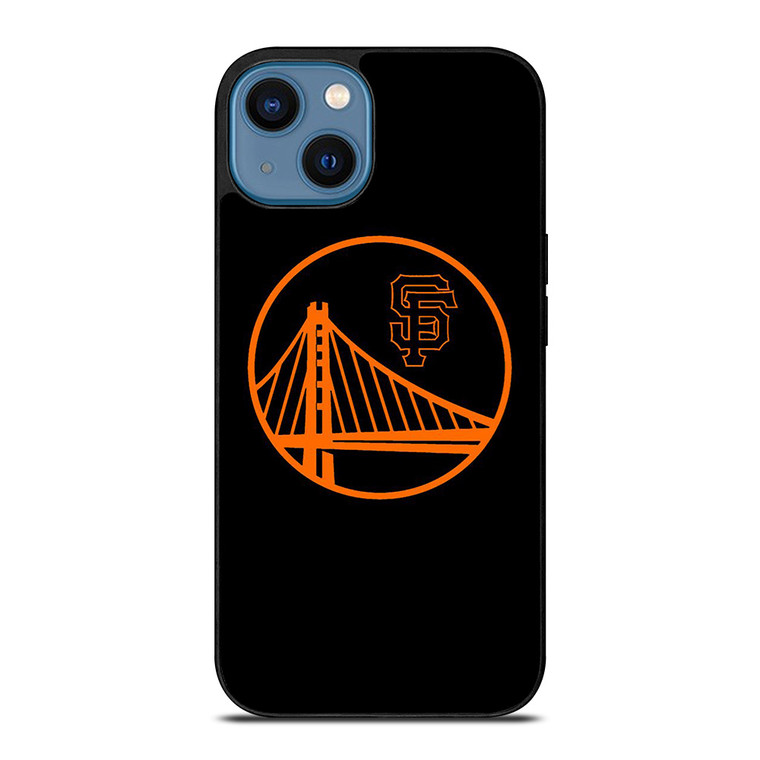 SAN FRANCISCO GIANTS WARRIORS LOGO BASEBALL TEAM iPhone 14 Case Cover