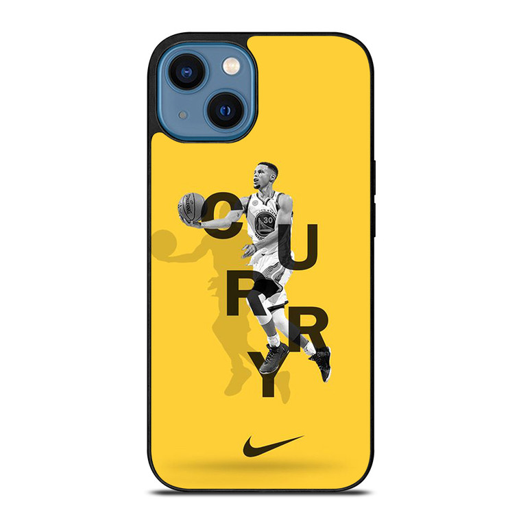 STEPHEN CURRY BASKETBALL GOLDEN STATE WARRIORS NIKE iPhone 14 Case Cover
