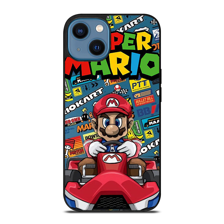 SUPER MARIO BROSS MARIO KART NINTENDO iPhone 14 Case Cover