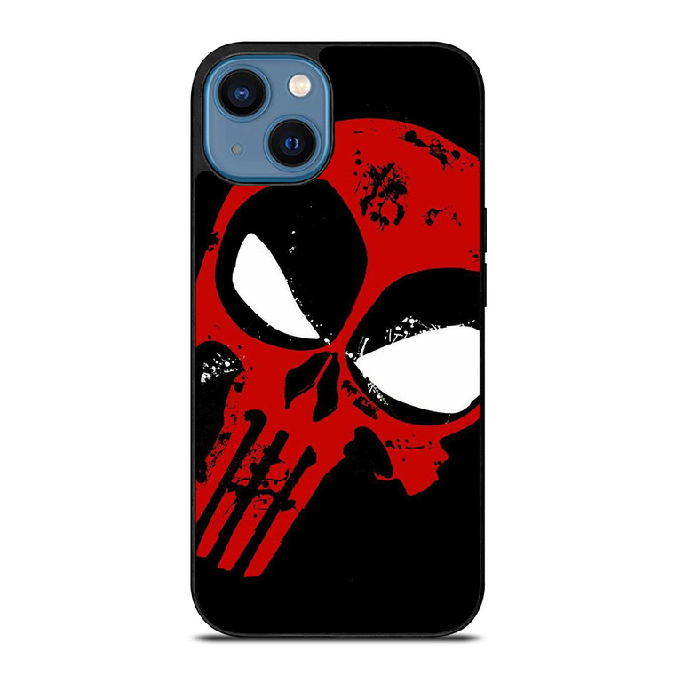 THE PUNISHER DEADPOOL ICON MARVEL iPhone 14 Case Cover