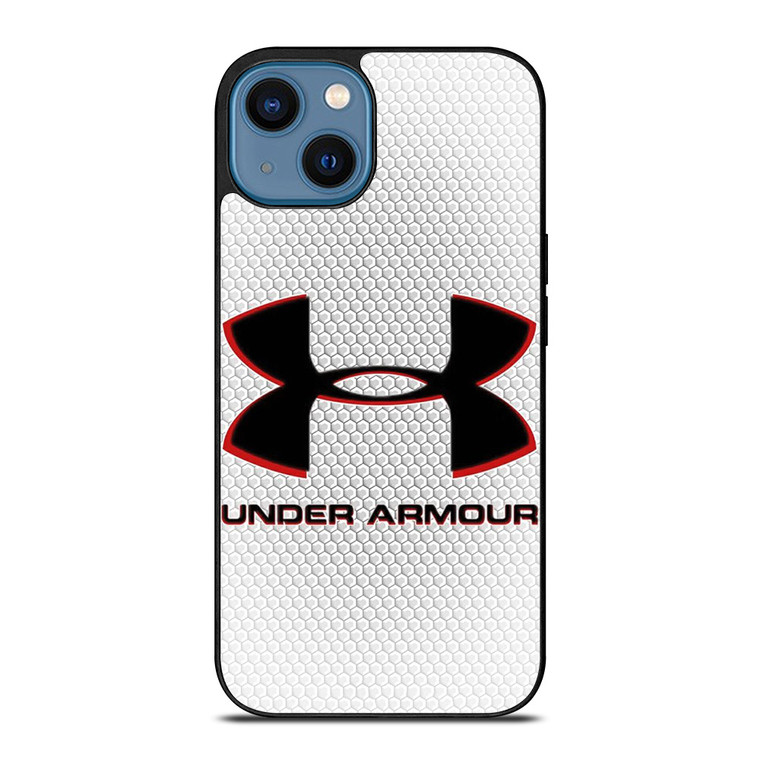 UNDER ARMOUR LOGO WHITE ICON iPhone 14 Case Cover