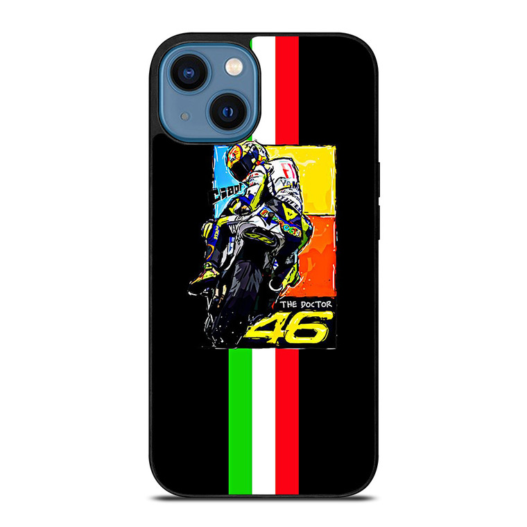 VALENTINO ROSSI THE DOCTOR 46 ITALY iPhone 14 Case Cover
