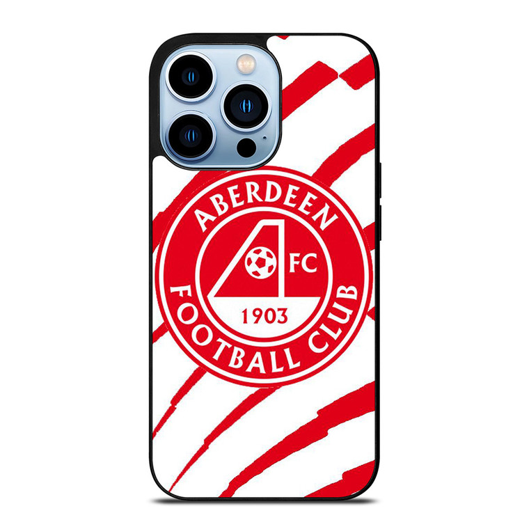 ABERDEEN FC SCOTLAND FOOTBALL CLUB LOGO iPhone 13 Pro Max Case Cover