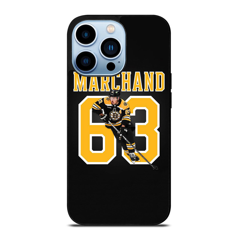 BRAD MARCHAND 63 BOSTON BRUINS iPhone 13 Pro Max Case Cover