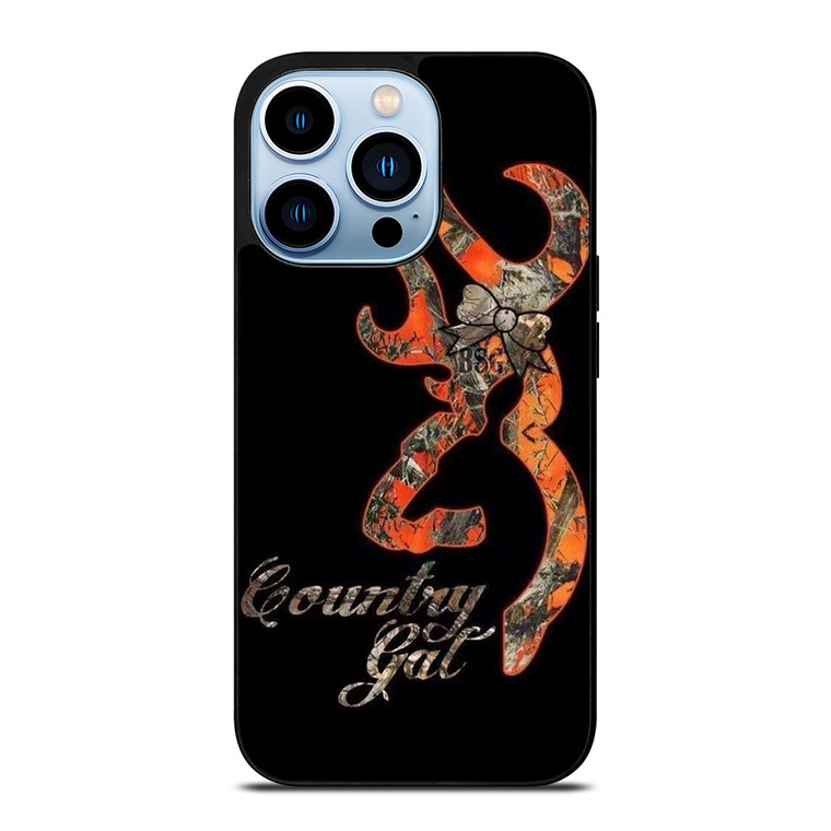 CAMO BROWNING COUNTRY GAL iPhone 13 Pro Max Case Cover