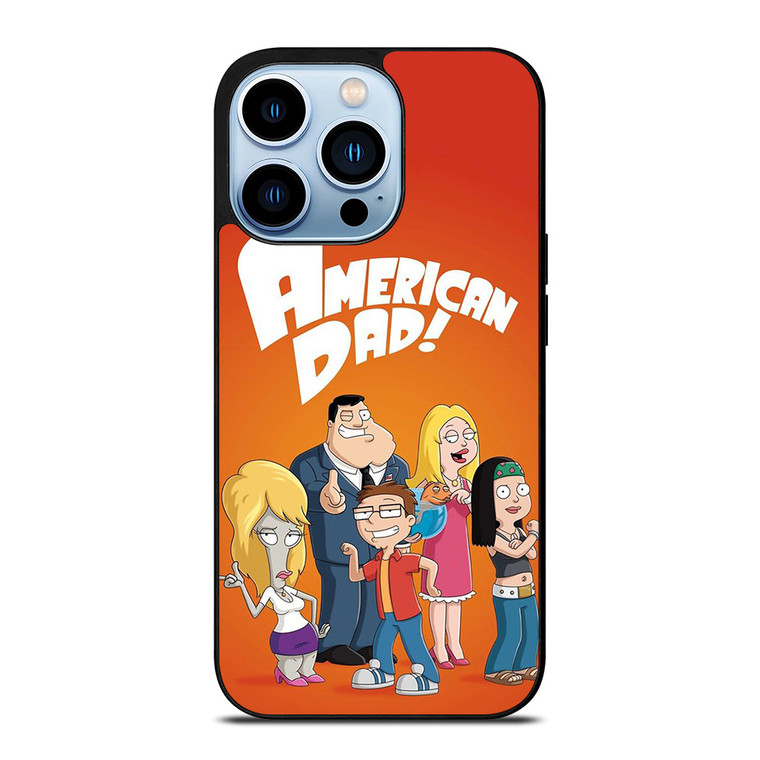 CARTOON AMERICAN DAD SERIES iPhone 13 Pro Max Case Cover