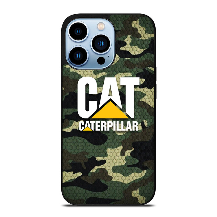 CATERPILLAT TRACTOR LOGO CAT CAMO ICON iPhone 13 Pro Max Case Cover