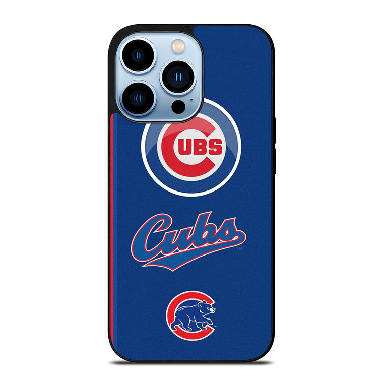 CHICAGO CUBS LOGO BASEBALL TEAM ICON iPhone 13 Pro Max Case Cover