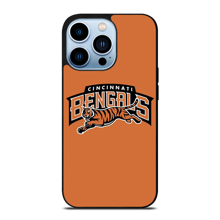CINCINNATI BENGALS FOOTBALL LOGO NFL TEAM iPhone 13 Pro Max Case Cover