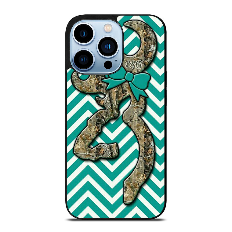 COUNTRY GAL CAMO BROWNING CHEVRON iPhone 13 Pro Max Case Cover