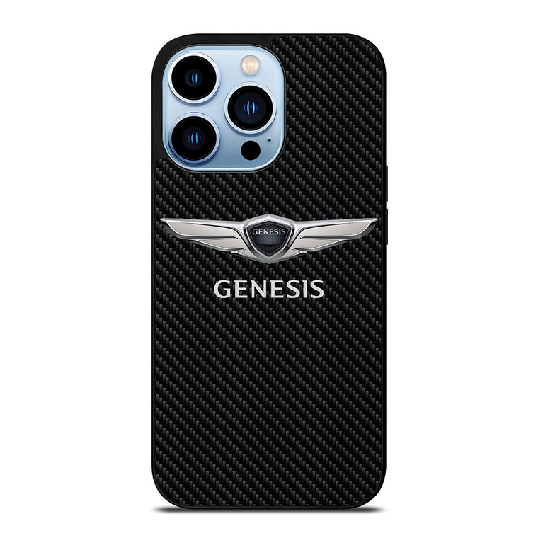 GENESIS CAR LOGO CARBON iPhone 13 Pro Max Case Cover