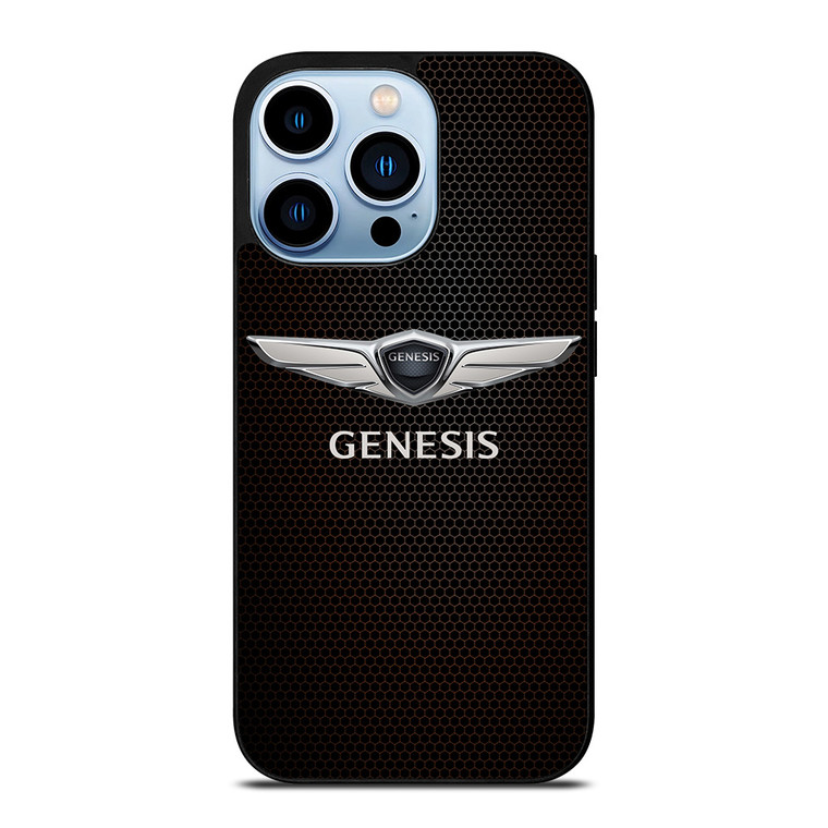 GENESIS CAR LOGO METAL PLATE iPhone 13 Pro Max Case Cover