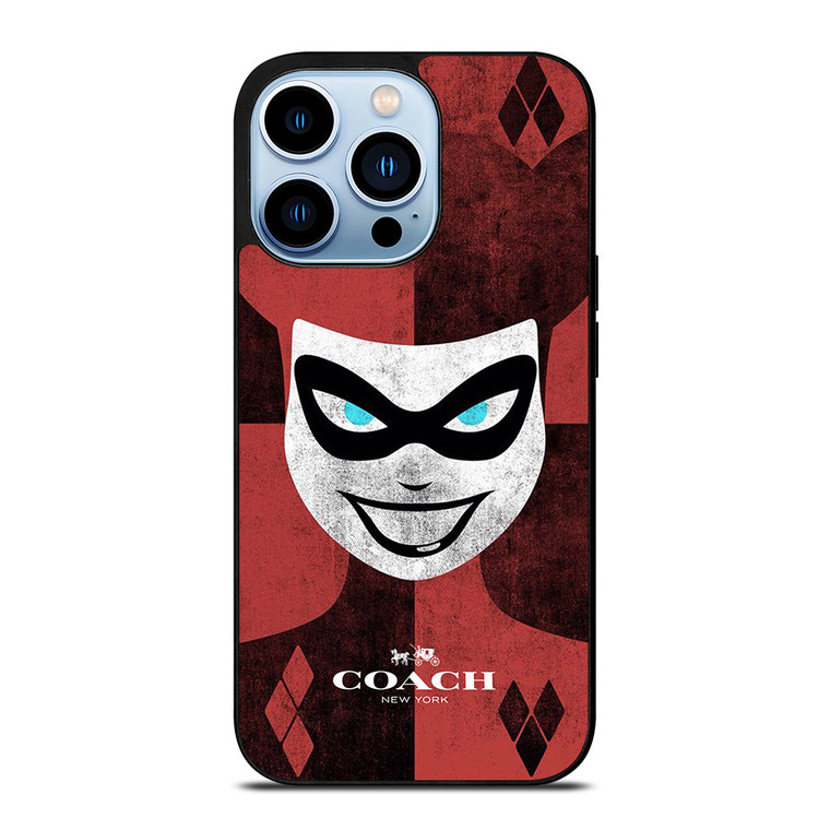 HARLEY QUINN COACH NEW YORK LOGO iPhone 13 Pro Max Case Cover