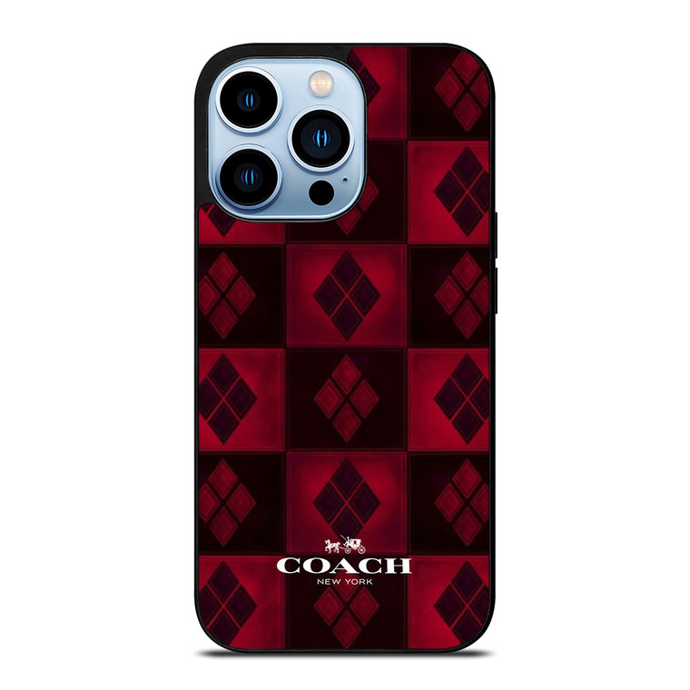 HARLEY QUINN LOGO COACH NEW YORK ICON iPhone 13 Pro Max Case Cover