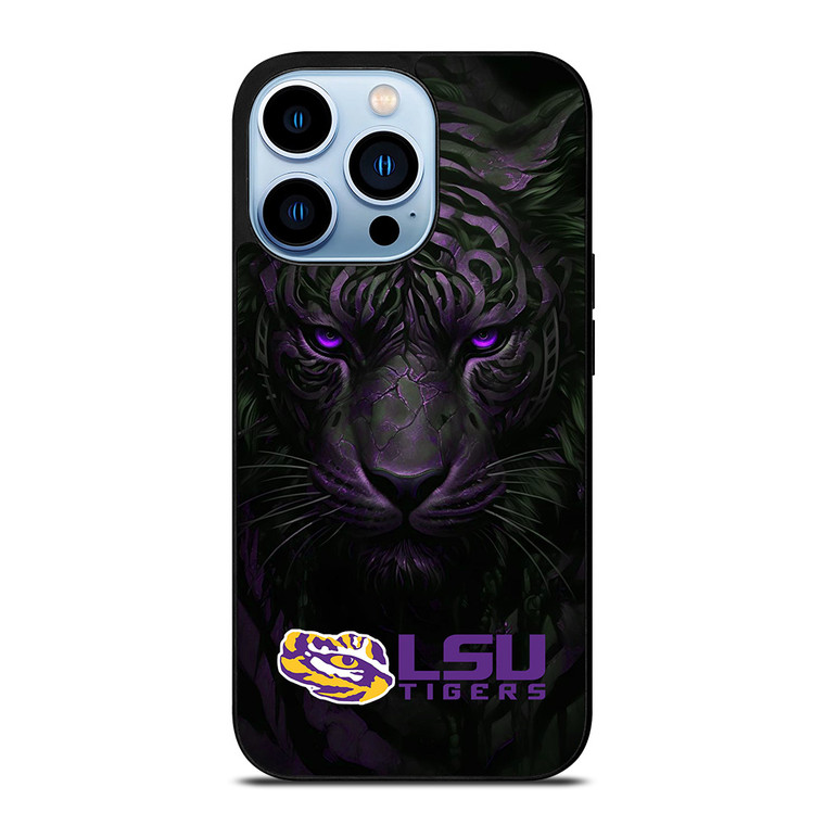 LSU TIGERS LOGO UNIVERSITY FOOTBALL TEAM ICON iPhone 13 Pro Max Case Cover