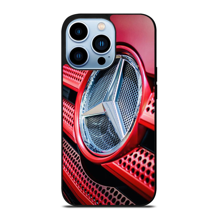 MERCEDES BENZ LOGO EMBLEM RED iPhone 13 Pro Max Case Cover