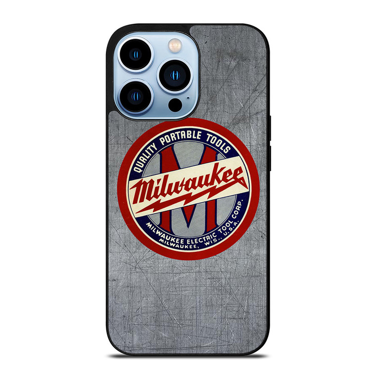 MILWAUKEE PORTABLE TOOL LOGO METAL ICON iPhone 13 Pro Max Case Cover