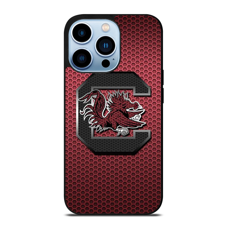 SOUTH CAROLINA GAMECOCKS UNIVERSITY FOOTBALL LOGO iPhone 13 Pro Max Case Cover