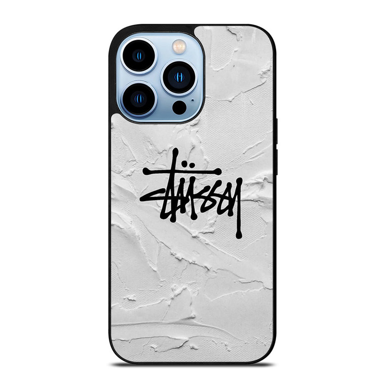 STUSSY LOGO ICON WHITE iPhone 13 Pro Max Case Cover