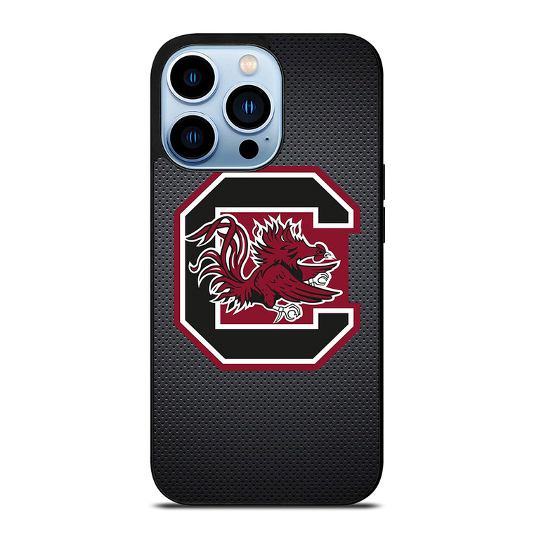 UNIVERSITY FOOTBALL SOUTH CAROLINA GAMECOCKS LOGO iPhone 13 Pro Max Case Cover