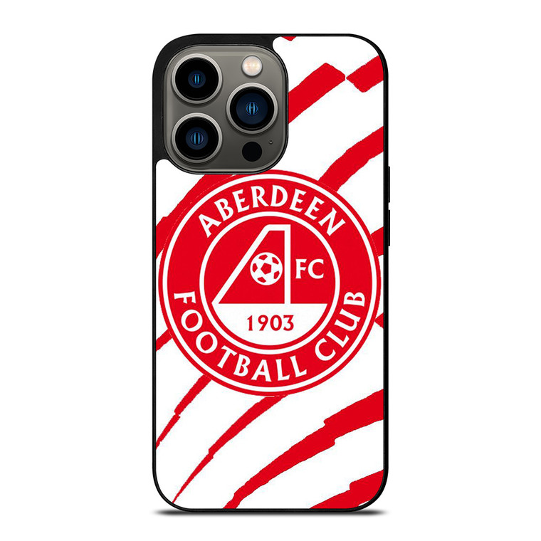 ABERDEEN FC SCOTLAND FOOTBALL CLUB LOGO iPhone 13 Pro Case Cover