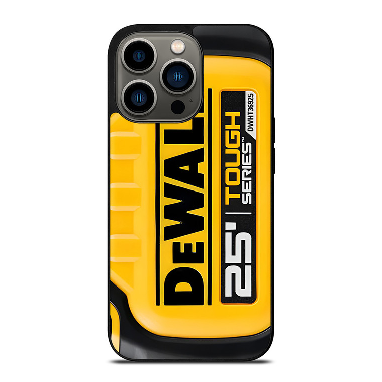 DEWALT TOOL LOGO TAPE MEASURE iPhone 13 Pro Case Cover