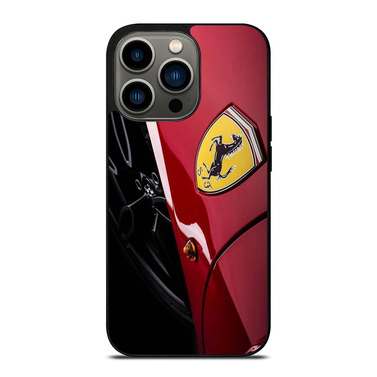 FERRARI LOGO CAR EMBLEM iPhone 13 Pro Case Cover