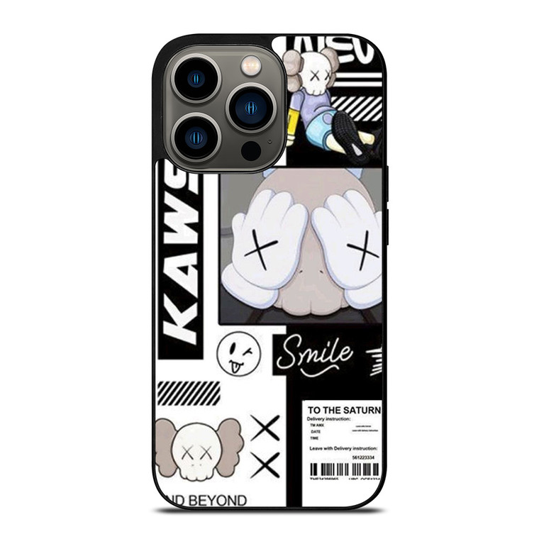 KAWS ICON SMILE iPhone 13 Pro Case Cover