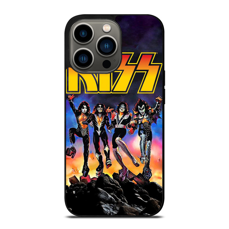 KISS BAND ROCK AND ROLL iPhone 13 Pro Case Cover